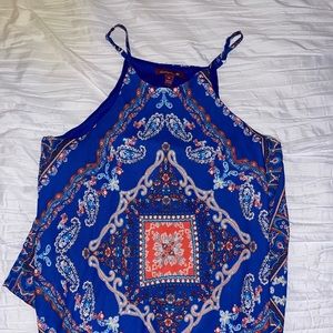 Paisley Blue Tunic